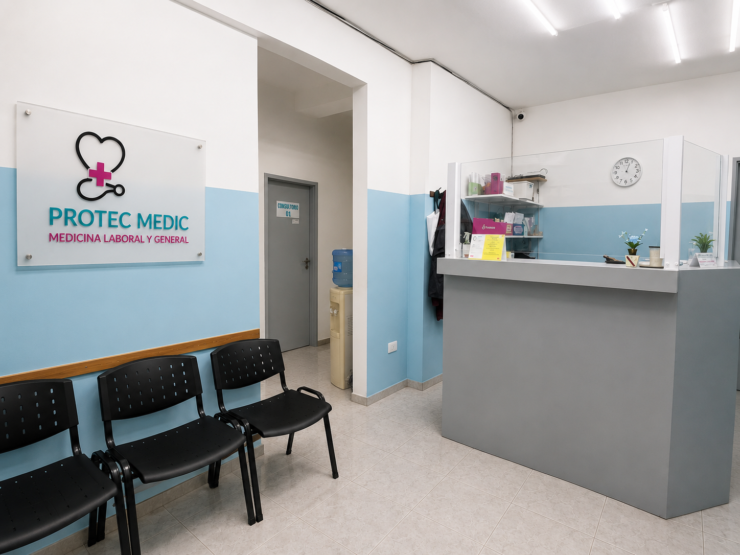 Recepción PROTEC MEDIC
